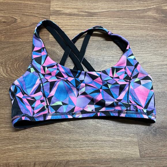 Ivivva Lululemon 2PC Set Girls Athletic Workout Tank Top Sports Bra Size 14 - Picture 6 of 12